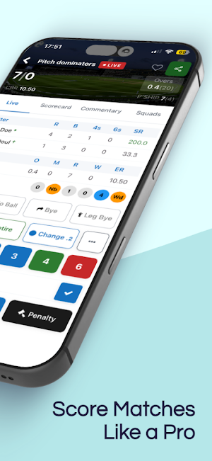 CricPulse -Cricket Scoring App Screenshot 1