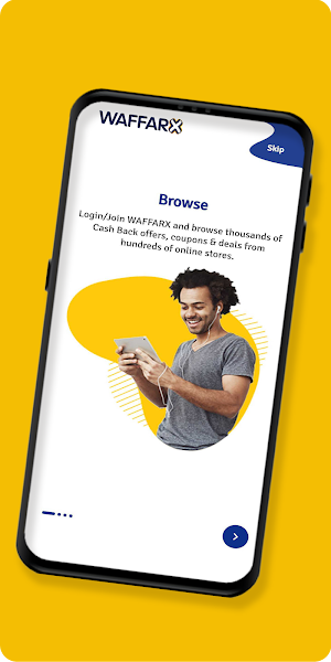 WaffarX: Cash Back shopping Screenshot 2