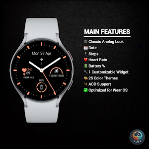 Clear Digits - watch face Screenshot 1