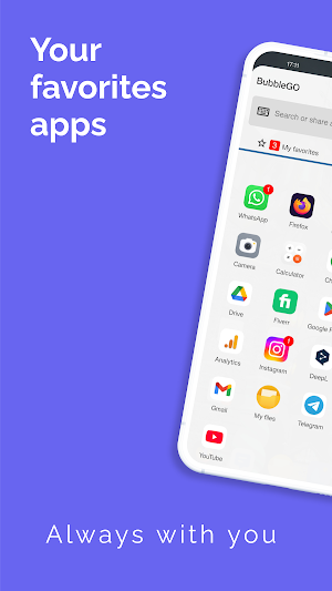 BubbleGO - Quick Side Launcher Screenshot 0