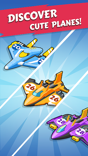 Merge Planes - Best Idle Relaxing Game Screenshot 3