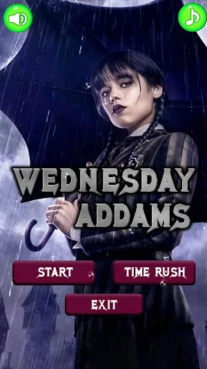 Wednesday Addams: Match 3 Game Screenshot 0