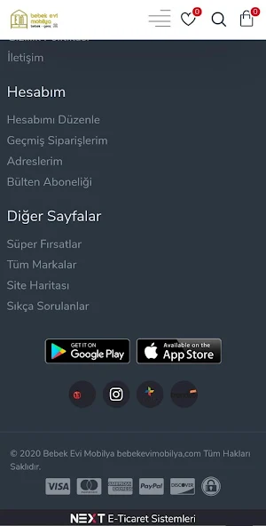 Bebek Evi Mobilya Screenshot 1
