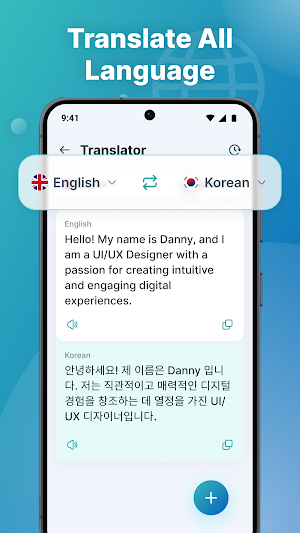 Fast Voice Language Translator Screenshot 1