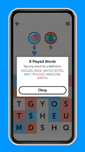 Letterpress - Word Game Screenshot 2