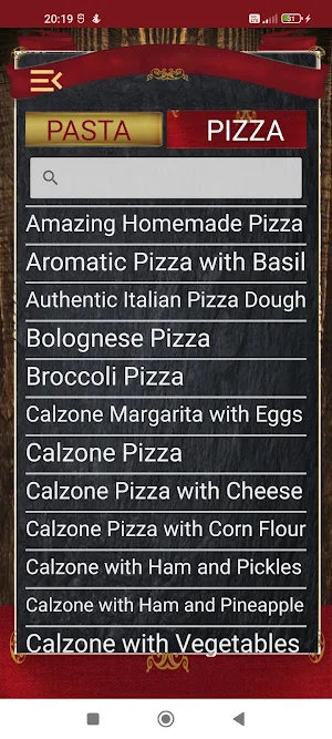 Recipes from Italian Kitchen Screenshot 1