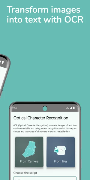Image to text (OCR) & AI alt Screenshot 1