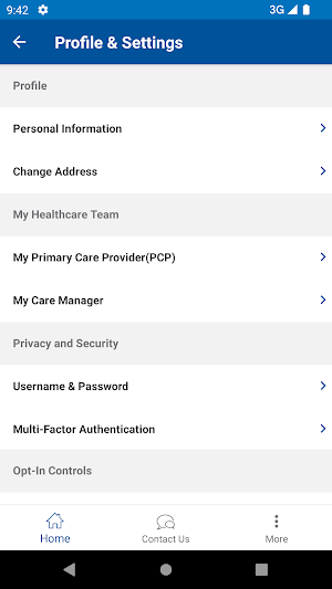 Horizon NJ Health Screenshot 1