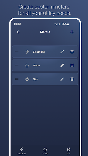 UtilityTrack - Meter readings Screenshot 3