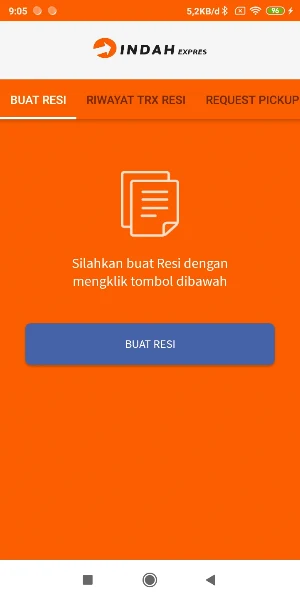 App Kurir Indah Expres Screenshot 1