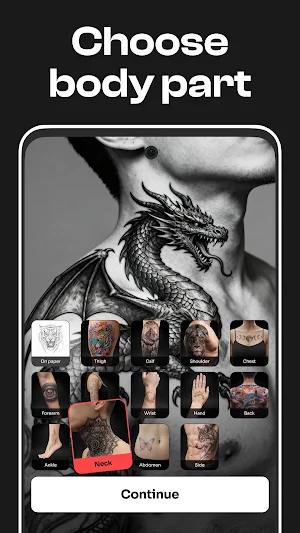 Tattooist: AI Tattoo Generator Screenshot 3