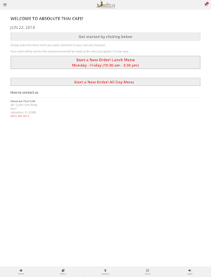 Absolute Thai Cafe Screenshot 3
