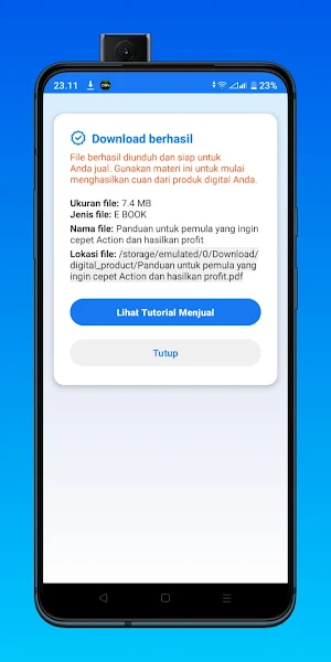 Produk Digital : Usaha Pelajar Screenshot 3
