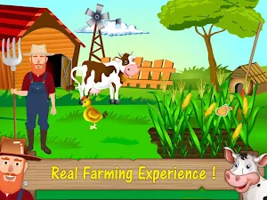 Cow Farm Day - Farming Simulator Screenshot 3