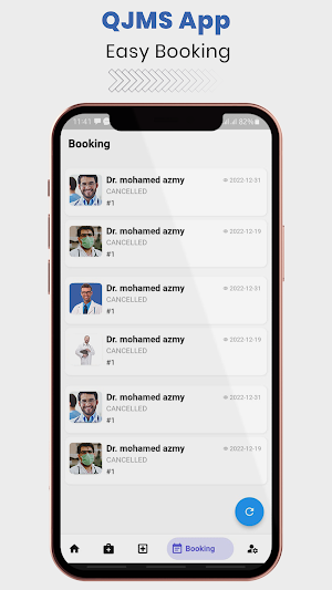 QJMS | book an appointment Screenshot 1