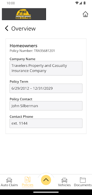 Pike Insurance Services Online Screenshot 3