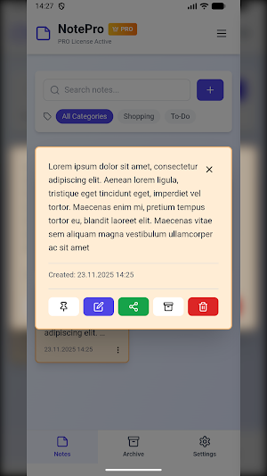 NotePRO - Secure Notes & Diary Screenshot 2