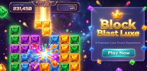 Block Blast Luxe - Gems Puzzle Screenshot 0