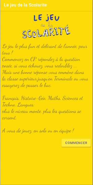 Le jeu de la Scolarité Screenshot 1