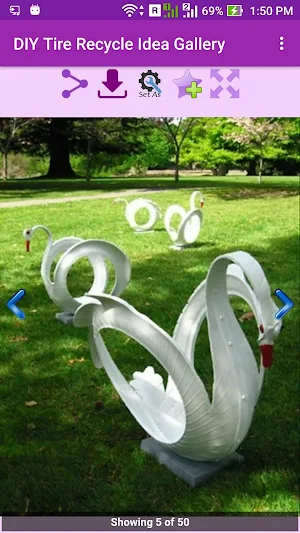 DIY Tire Recycle Idea Gallery Screenshot 2