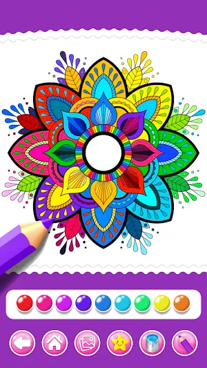 Antistress coloring book Screenshot 2