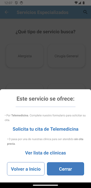 Metro Pavia Clinic Patient Screenshot 2