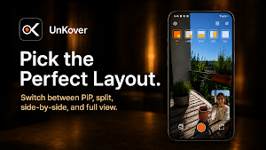 UnKover: Dual Camera & AI Vlog Screenshot 1