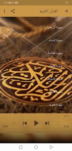القران بصوت الزين محمد بدون نت جودة عالية | جنة Screenshot 3