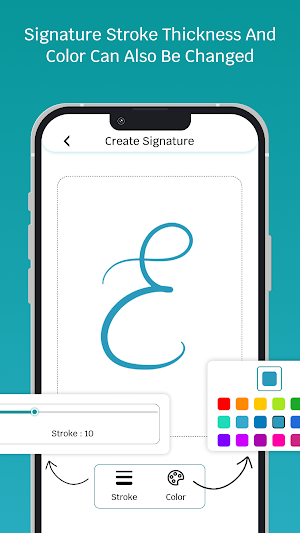 Signature Lock Screen Gesture Screenshot 1
