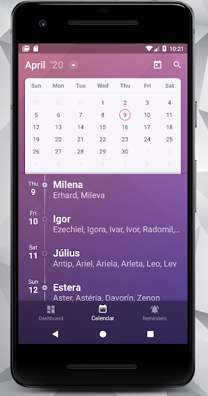 Name day Screenshot 1