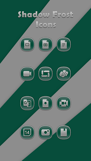 Shadow Frost Emerald Icons Screenshot 1