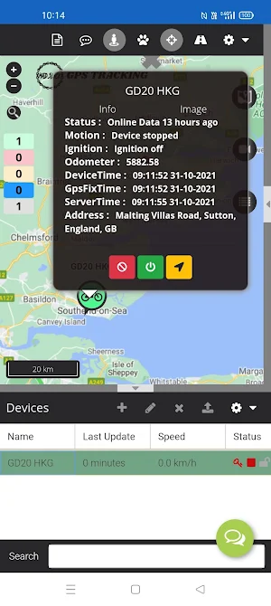 Mad Slick GPS Screenshot 1