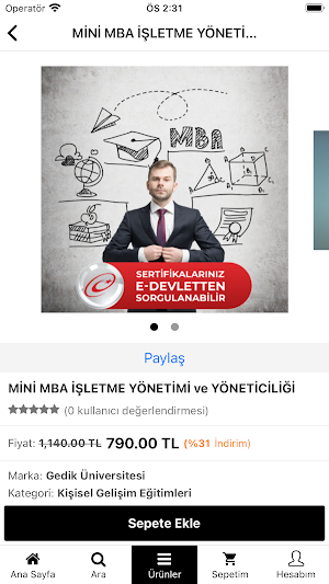 İdealSertifika Screenshot 2