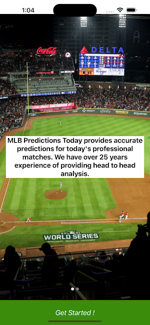 MLB Predictions Today Screenshot 0