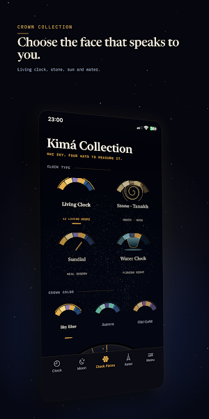Kimá Jewish Lunar-Solar Clock Screenshot 3