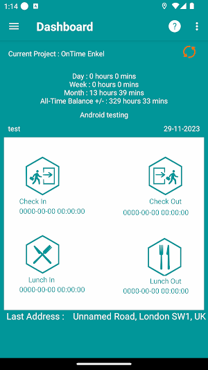 OnTime Enkel Screenshot 1