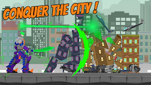 Galaxy Destroyer: Metropolis Rampage Screenshot 3