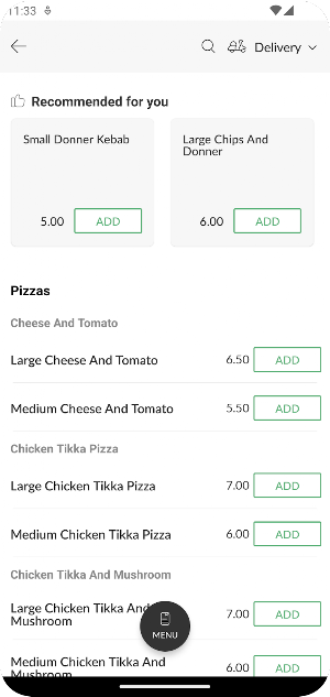 Caspian Takeaway Screenshot 1