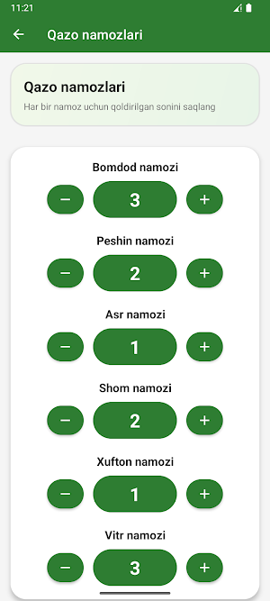 Namoz o'qishni o'rganish Screenshot 3