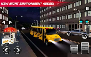 Super High School Bus Driving Simulator 3D - 2020 Screenshot 3