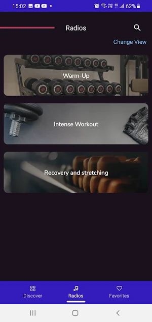 Workout Radio Screenshot 2
