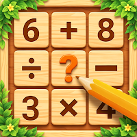 Wood Math Match