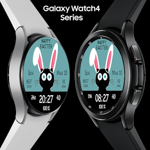 EY38 Easter Bunny Watchface Screenshot 3