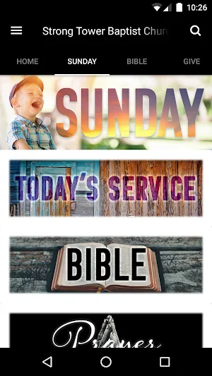 Strong Tower Baptist Screenshot 1