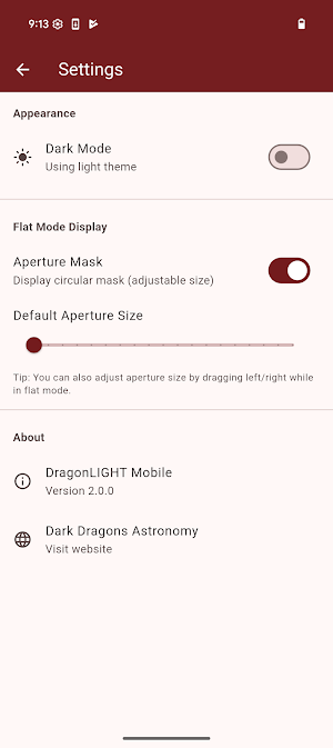 DragonLIGHT Mobile Screenshot 1