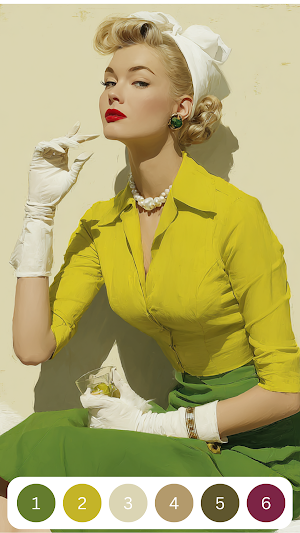 Paint by Number: Fashion Color Screenshot 1