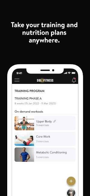 Sol Fitness Screenshot 1