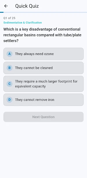 Water Treatment Operator Mastr Screenshot 1