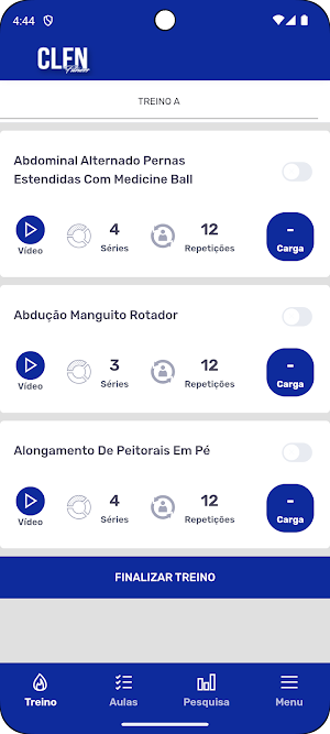 Califórnia Fitness Screenshot 1