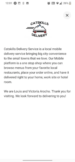 Catskills Delivery Screenshot 1